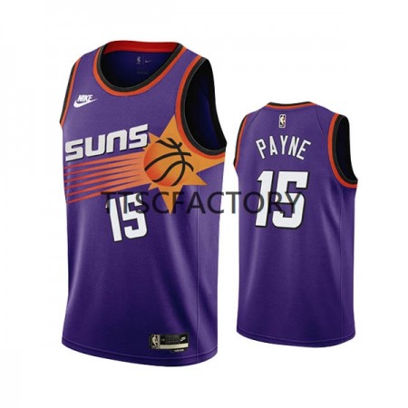 Canotte Uomo Phoenix Suns Cameron Payne 15 Nike 2022-23 Classic Edition Viola Swingman